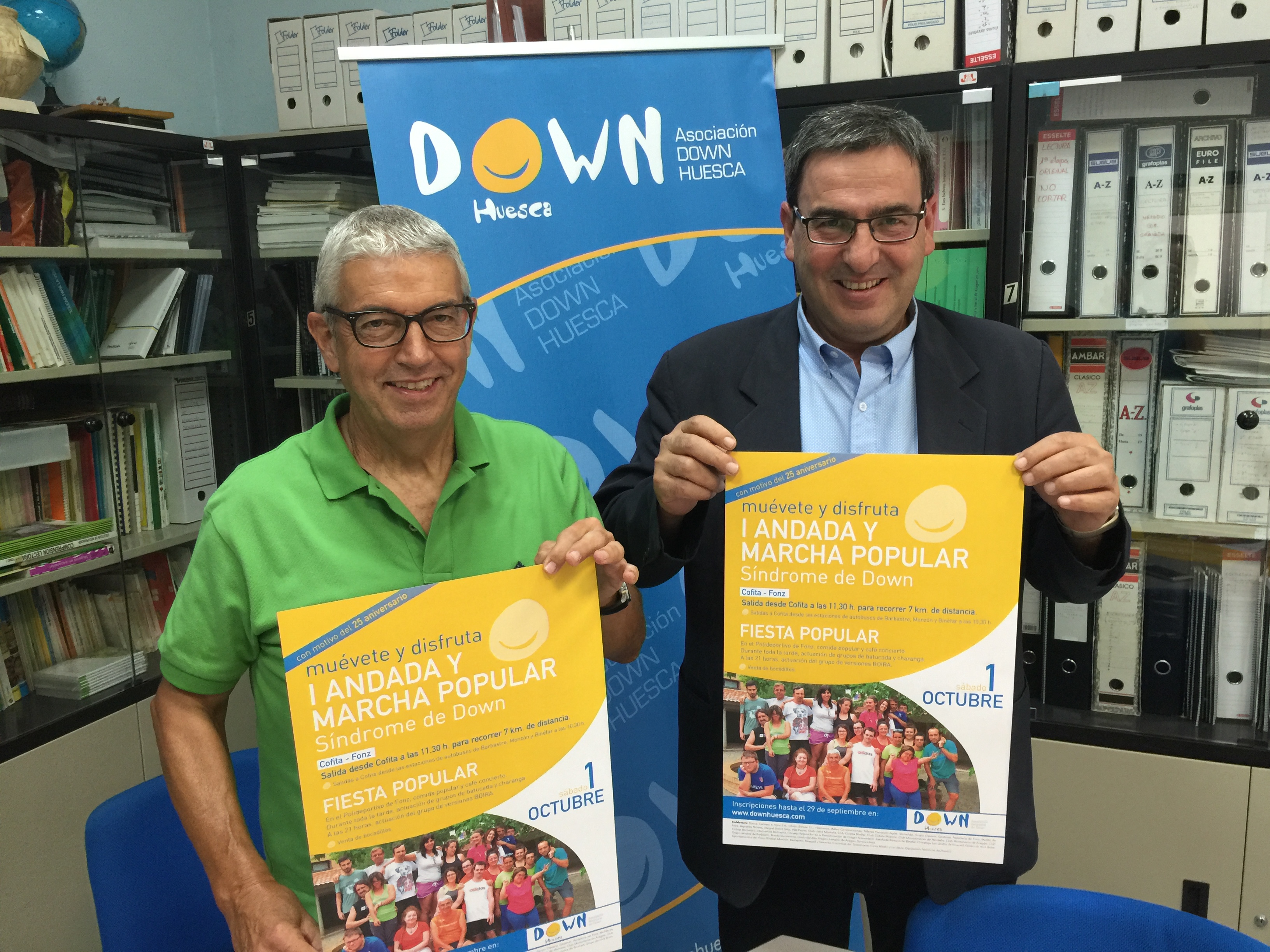 El plazo de inscripción en la I marcha popular del 1 de octubre entre Cofita y Fonz se amplía hasta el día 29