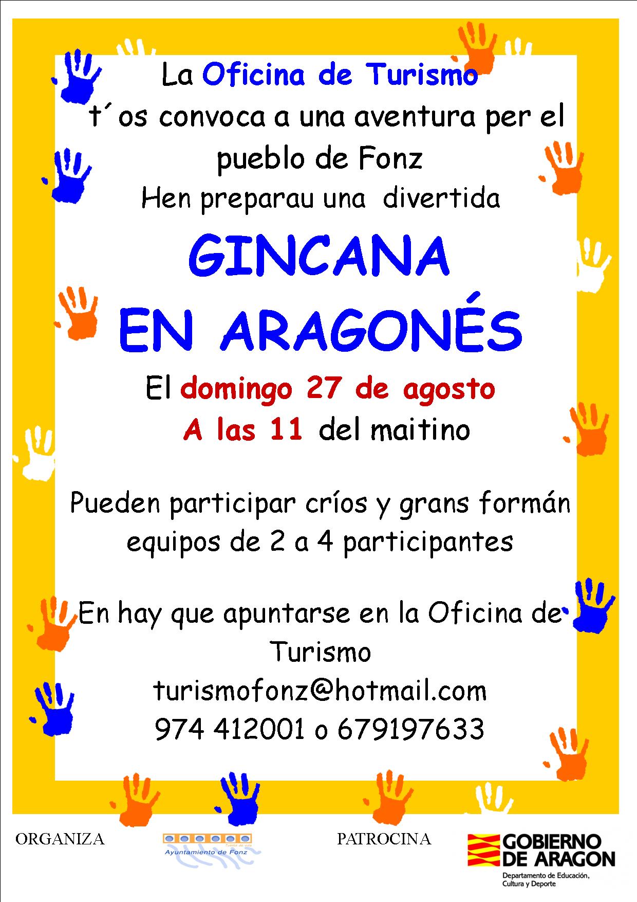 Cartel jinkana aragonés