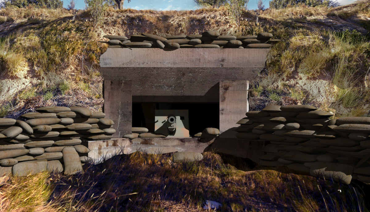 Fonz muestra en dos visitas guiadas el 16 y el 30 de octubre su emplazamiento artillero de la Guerra Civil