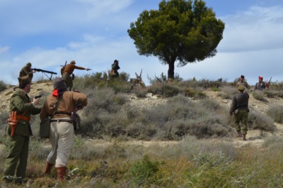 Fonz recrea este domingo cómo fue la vida en su posición de la Línea del Cinca durante la Guerra Civil