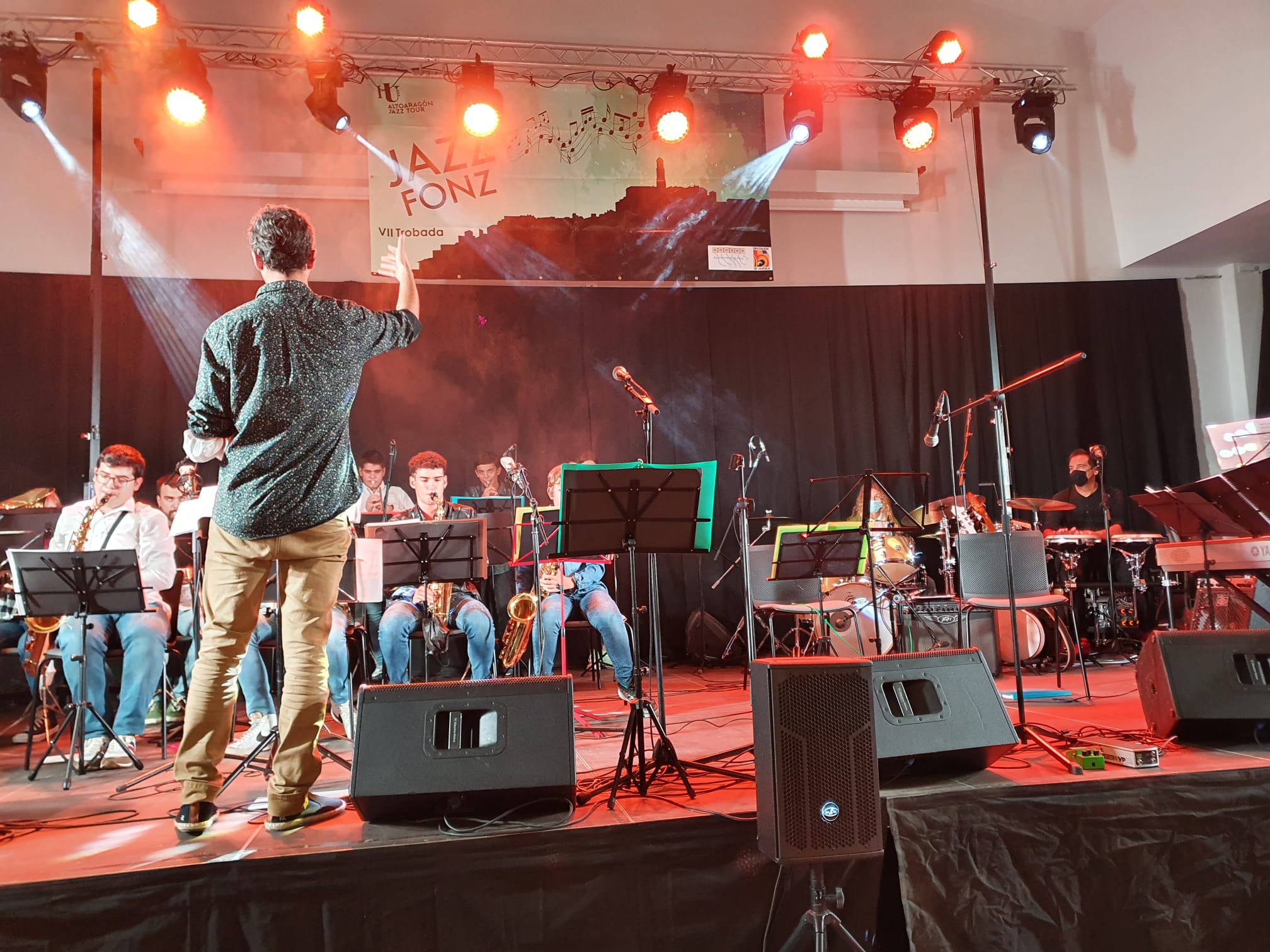 La cantera del jazz aragonesa pone el broche de oro a la VII Trobada de Fonz