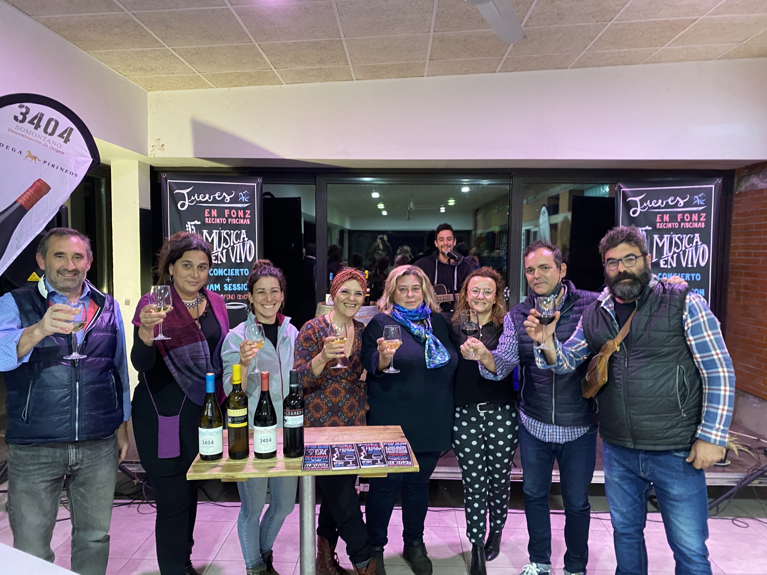 Concierto, tapas y vinos del Somontano en los Jueves Musicales de Fonz
